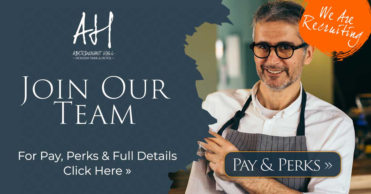 Bar & Restaurant Servers Required at Aberdunant Hall